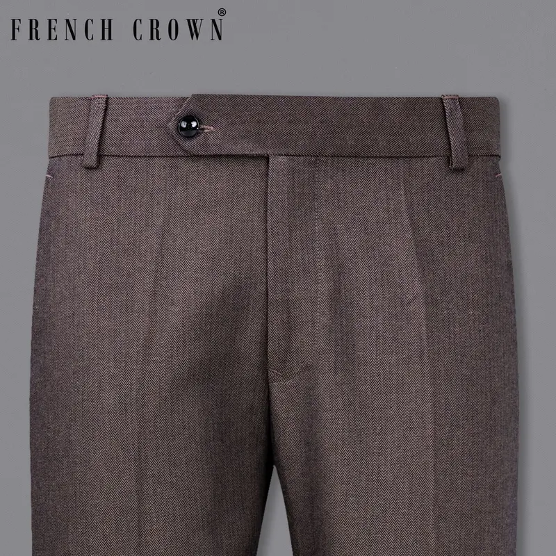 Iridium Brown Premium Cotton Pant 6