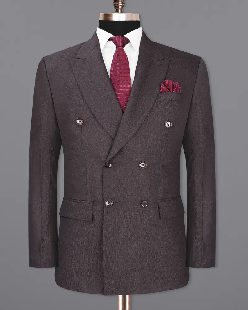 Iridium Double Breasted Suit 9