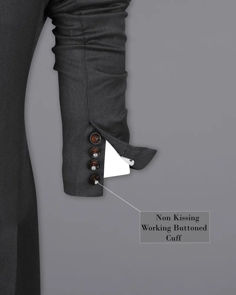 Iridium Gray Double Breasted Suit 10