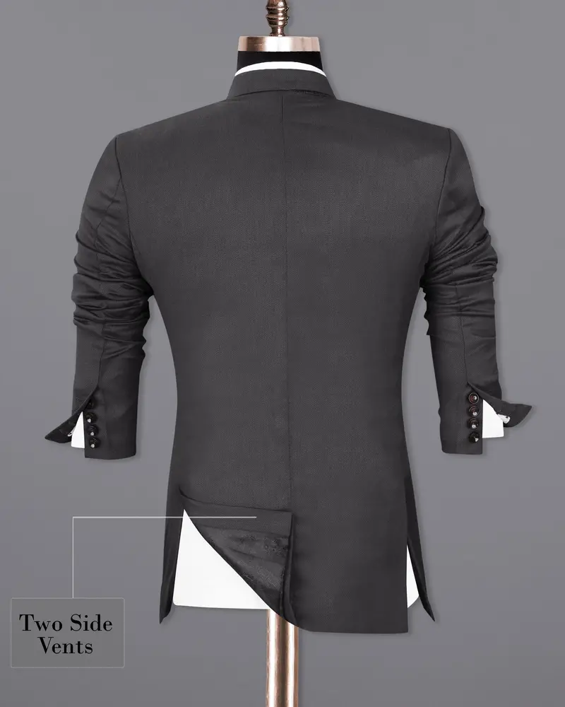 Iridium Gray Double Breasted Suit 9
