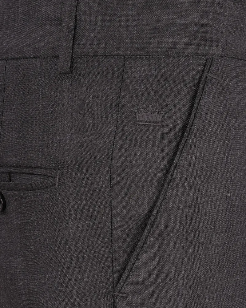 Iridium Gray Plaid Pant 5
