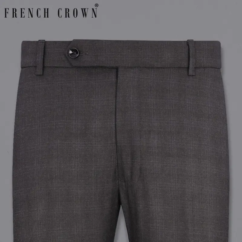 Iridium Gray Plaid Pant 6