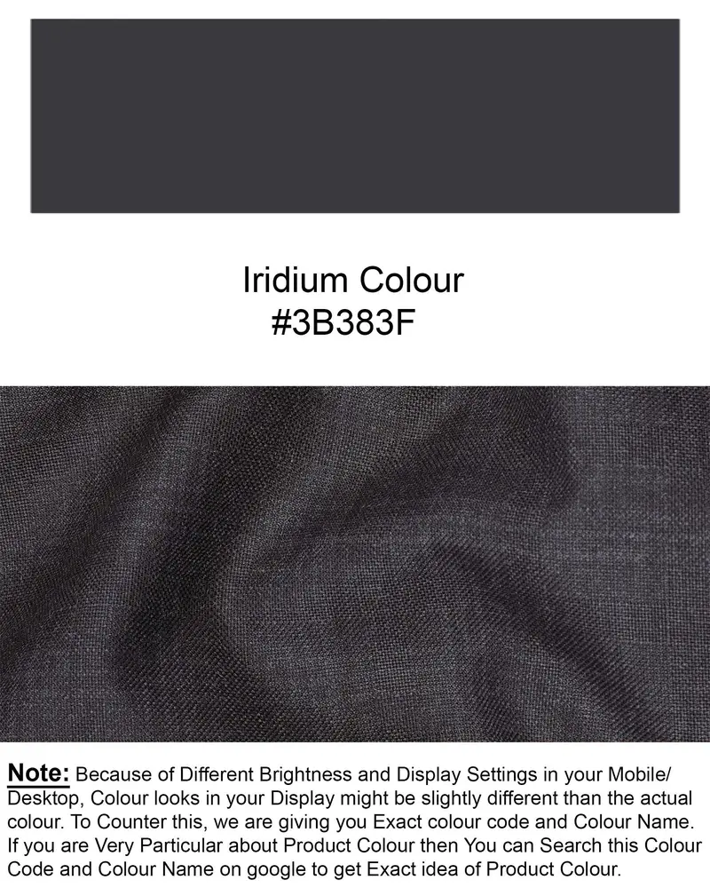 Iridium Gray Plaid Pant 7