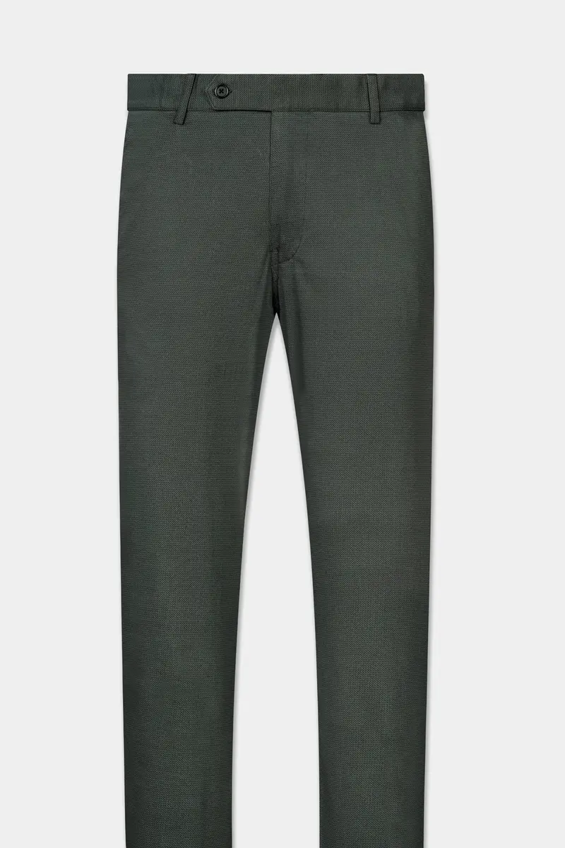 Iridium Gray Premium Cotton Chinos Pant 2