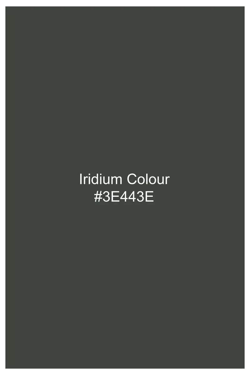 Iridium Gray Premium Cotton Chinos Pant 7