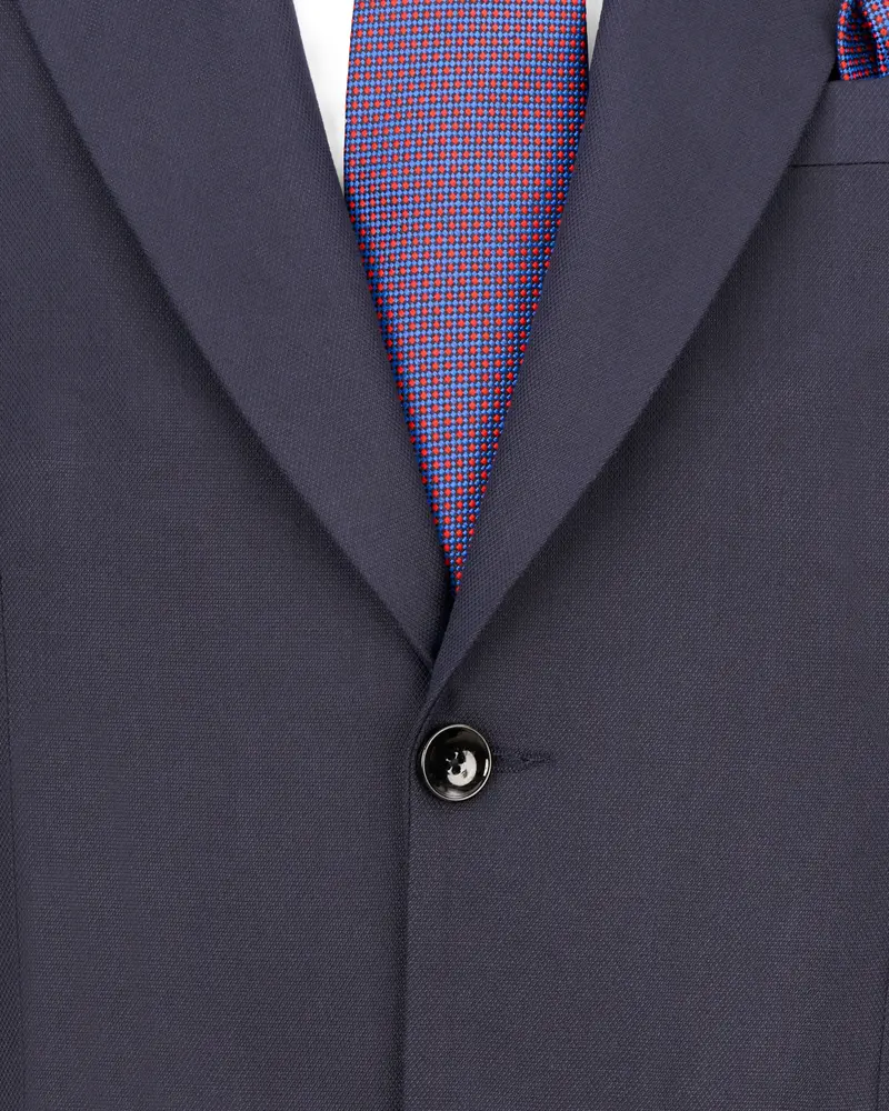 Iridium Gray Single-Breasted Blazer 4