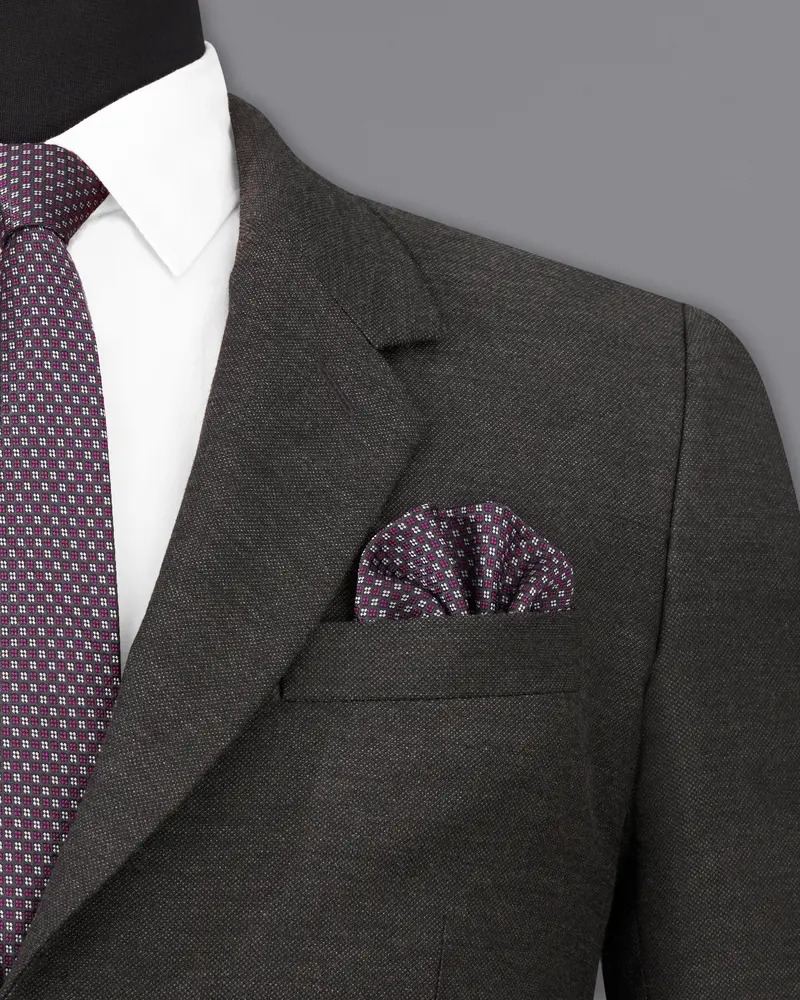 Iridium Gray Wool Rich Single Breasted Blazer 6
