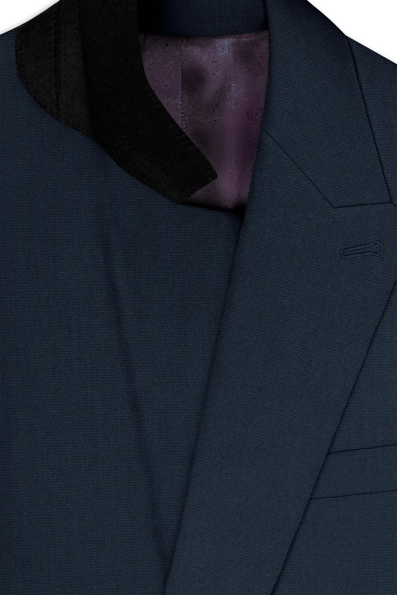 Iridium Grey Double Breasted Blazer 4