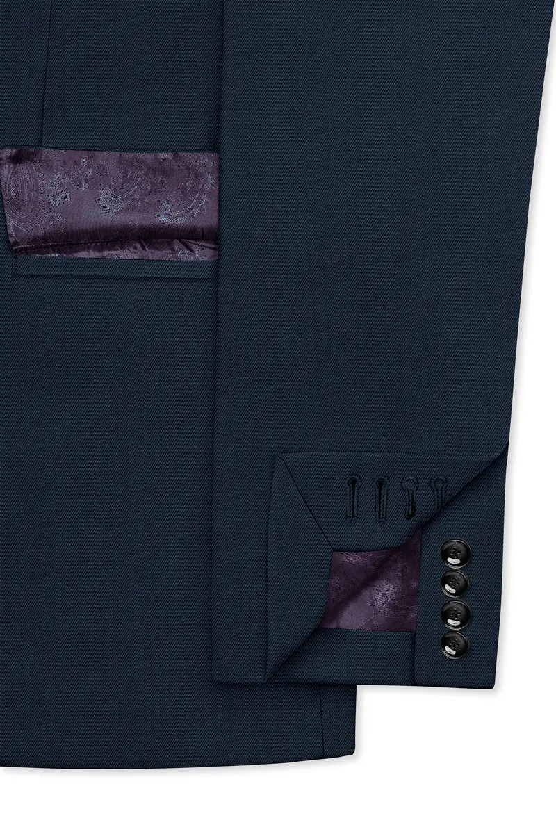 Iridium Grey Double Breasted Blazer 6