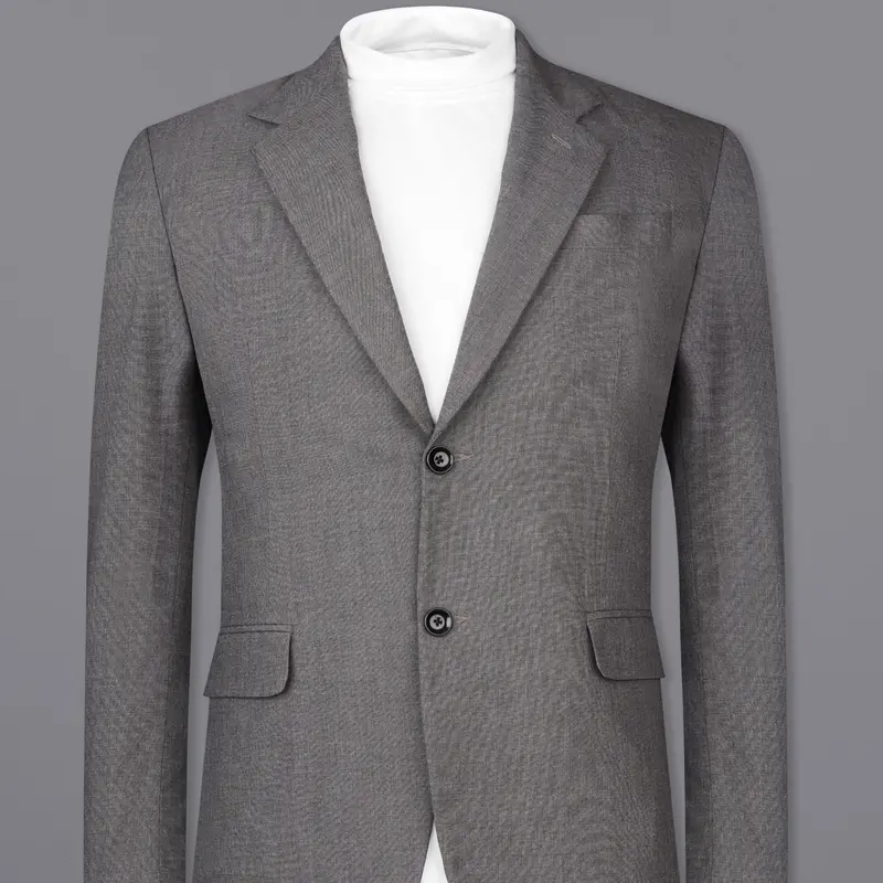 Ironside Gray Single Breasted Blazer 1