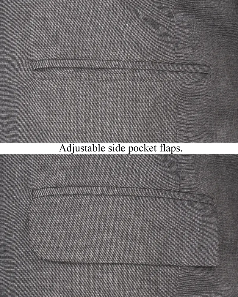 Ironside Gray Single Breasted Blazer 5