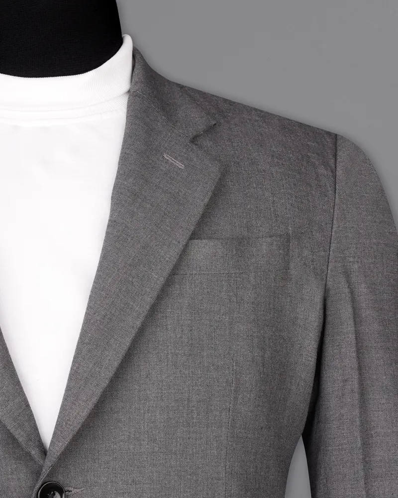 Ironside Gray Single Breasted Blazer 6