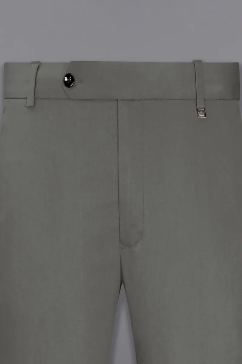 Ironside Gray Stretchable Premium Cotton Traveler Suit 13