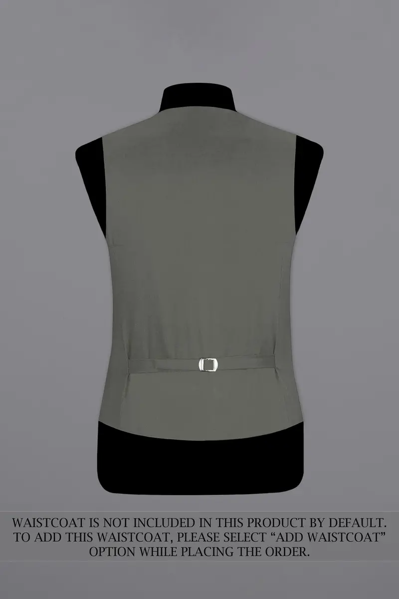 Ironside Gray Stretchable Premium Cotton Traveler Suit 18