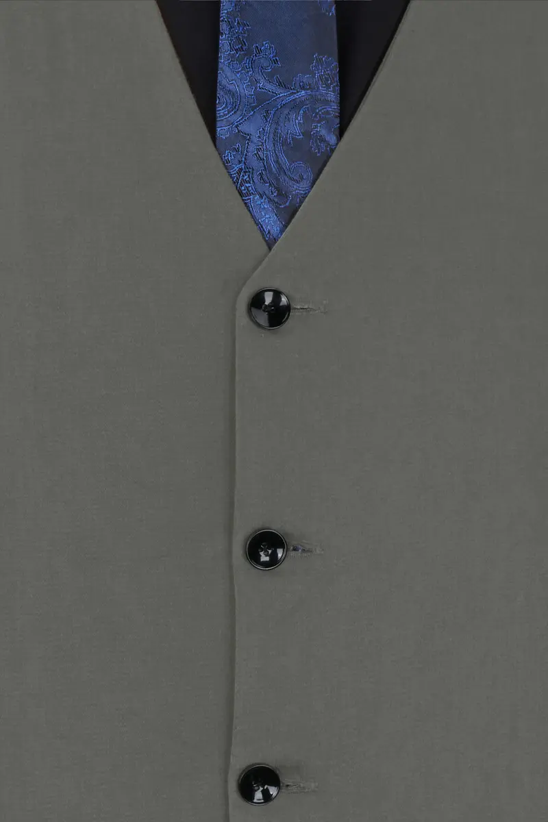 Ironside Gray Stretchable Premium Cotton Traveler Suit 20