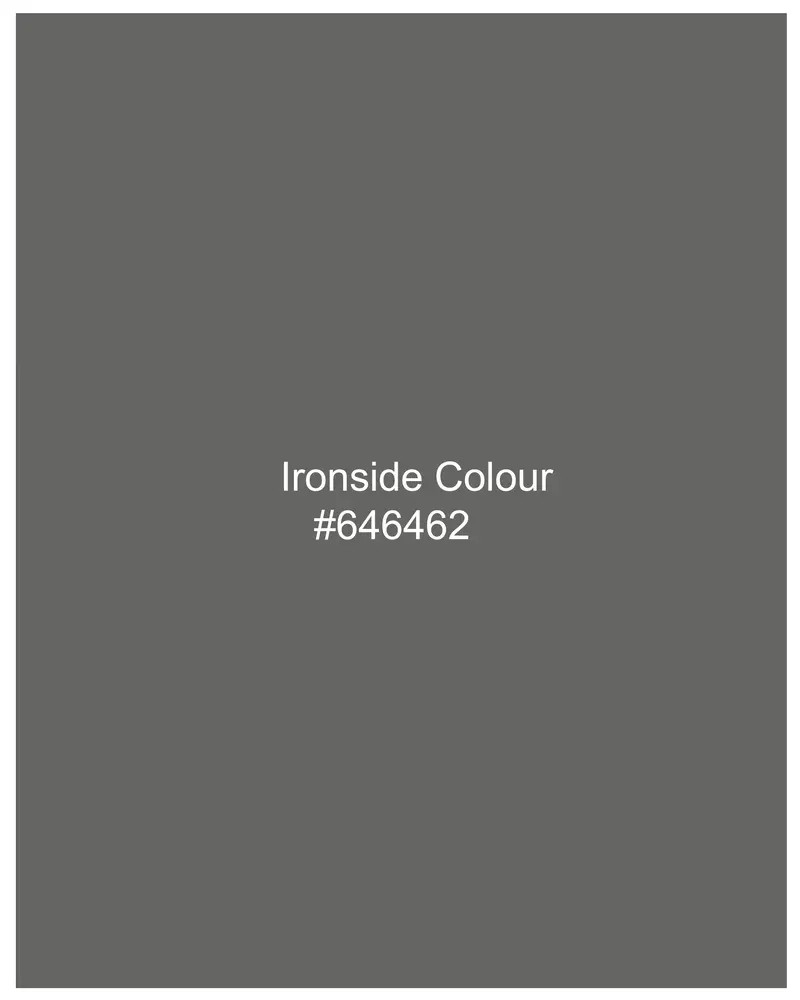 Ironside Gray Stretchable Premium Cotton Traveler Suit 21