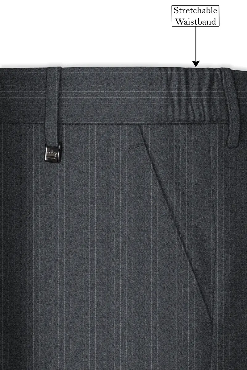 Ironside Gray Striped Pant 6