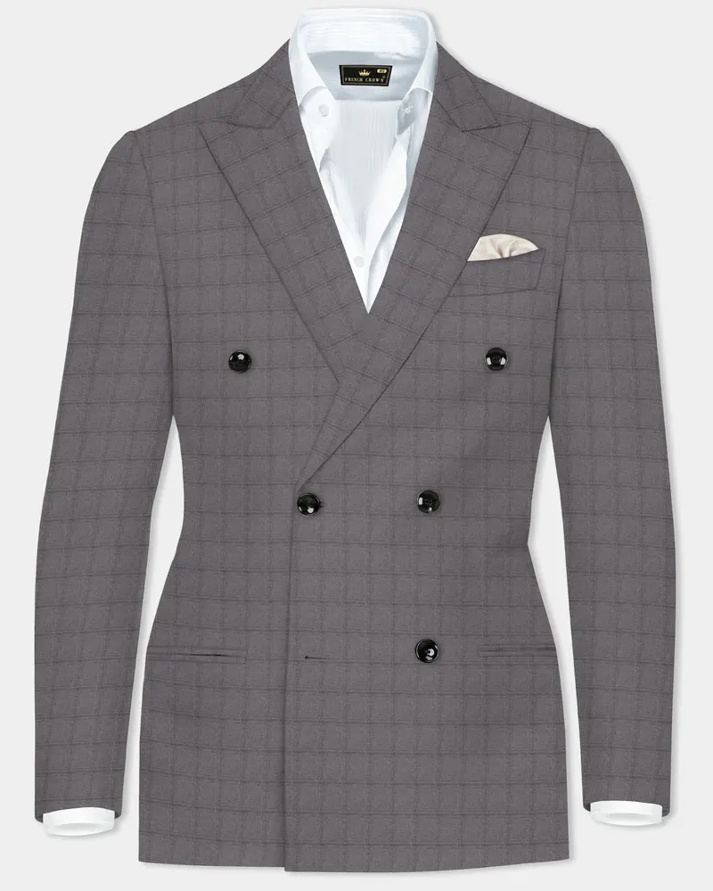 Ironside Gray Windows Wool Rich Double Breasted Blazer 1