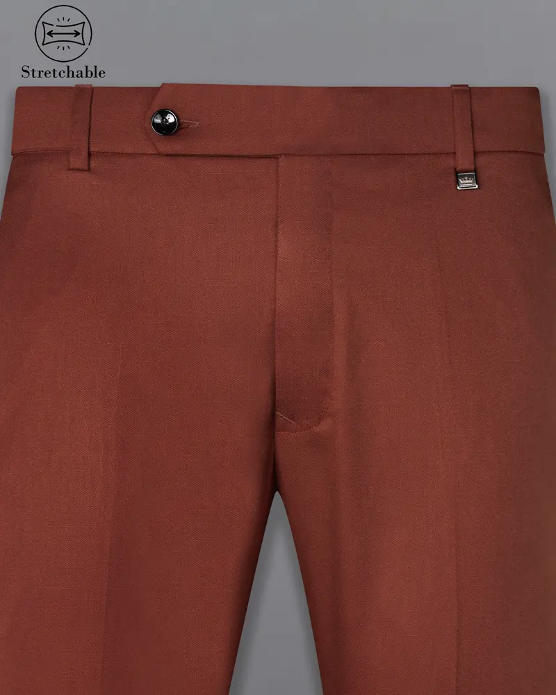 Ironstone Red Stretchable Traveler Pant 2