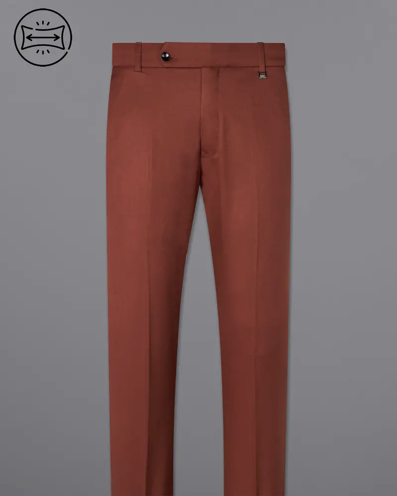 Ironstone Red Stretchable Traveler Pant 4