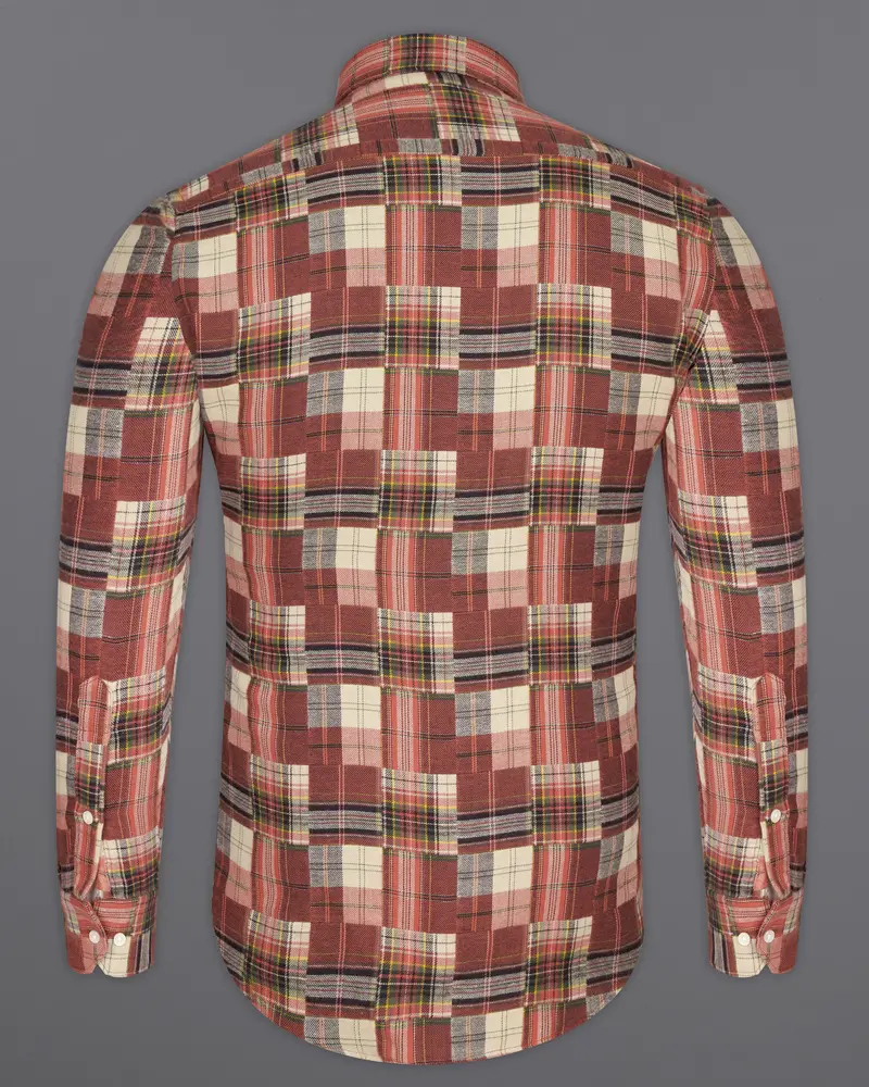 Ironstone With Hampton Brown Multicolour Flannel Overshirt/Shacket 9