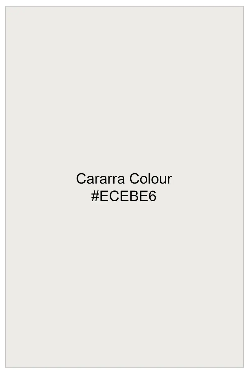 Ivory-Cararra Cream Wool Rich Slight Stretch Waistcoat 5