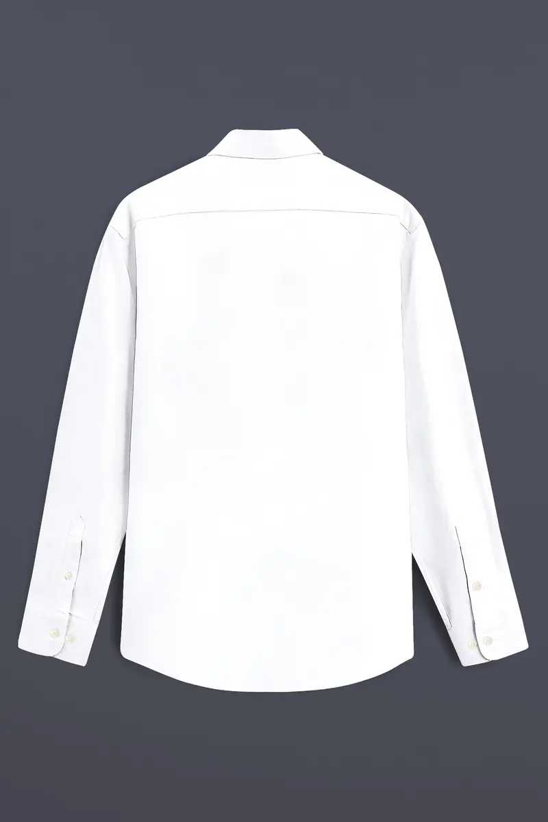 Ivory Safari-Bright White Leopard Hot Fix Oxford Premium Cotton Casual Designer Shirt 7