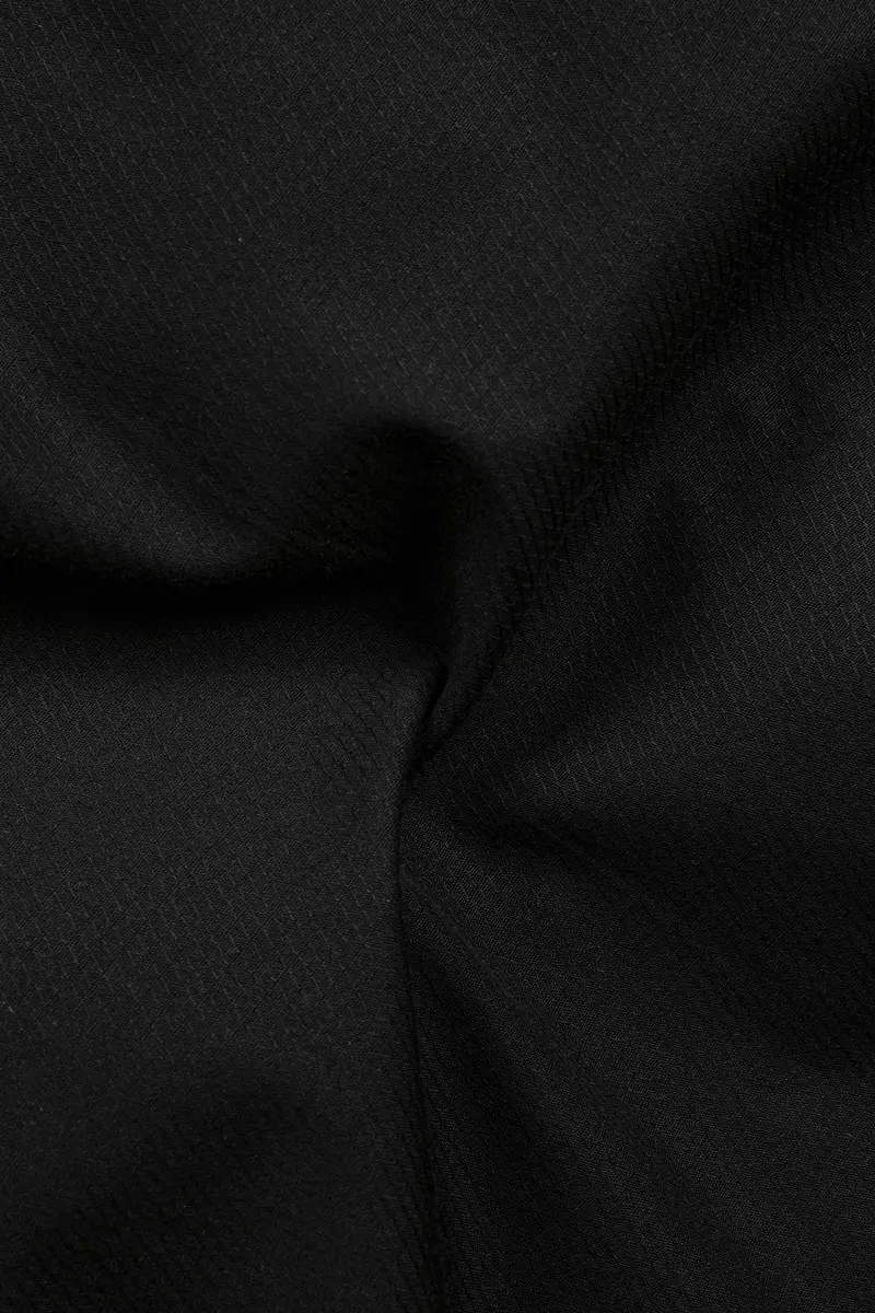Jade Black Dobby Textured Premium Cotton Shirt 2