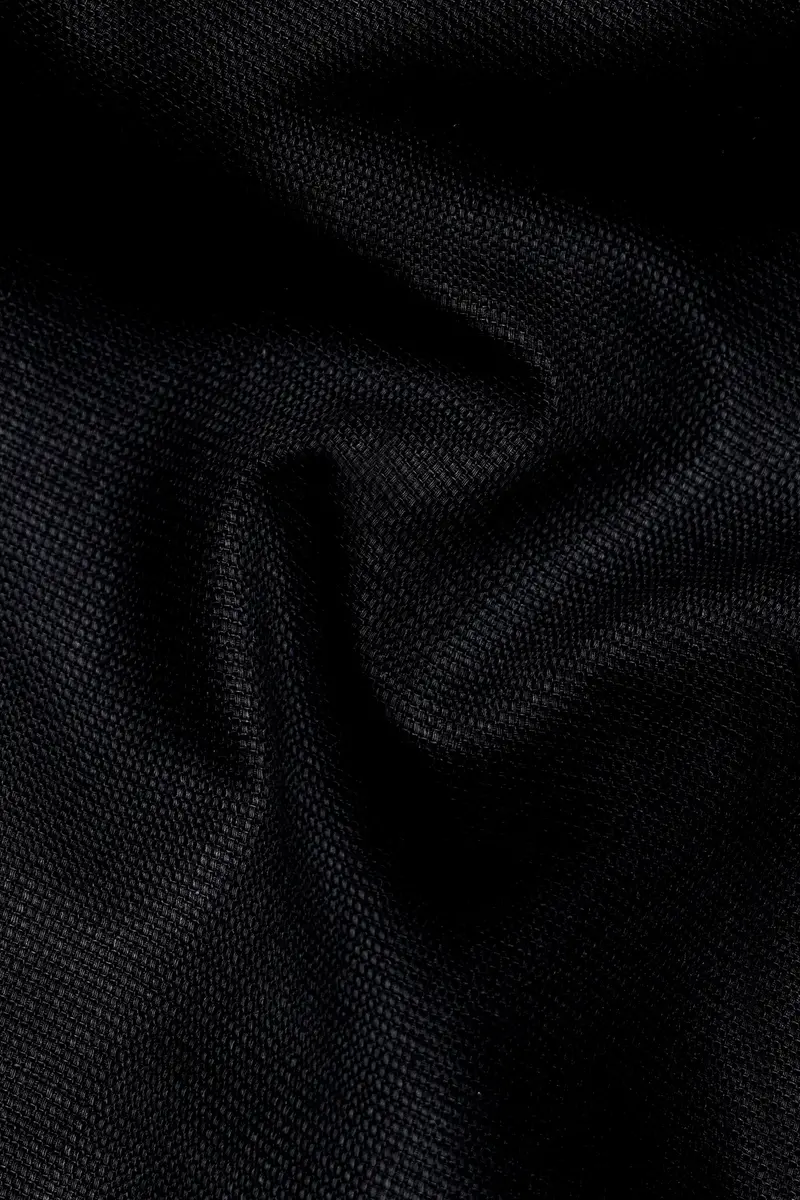 Jade Black Dobby Textured Premium Giza Cotton Button Down Shirt 2