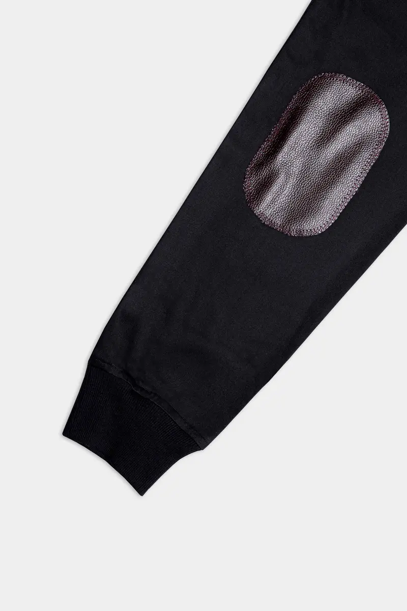 Jade Black Premium Cotton Bomber Jacket 6
