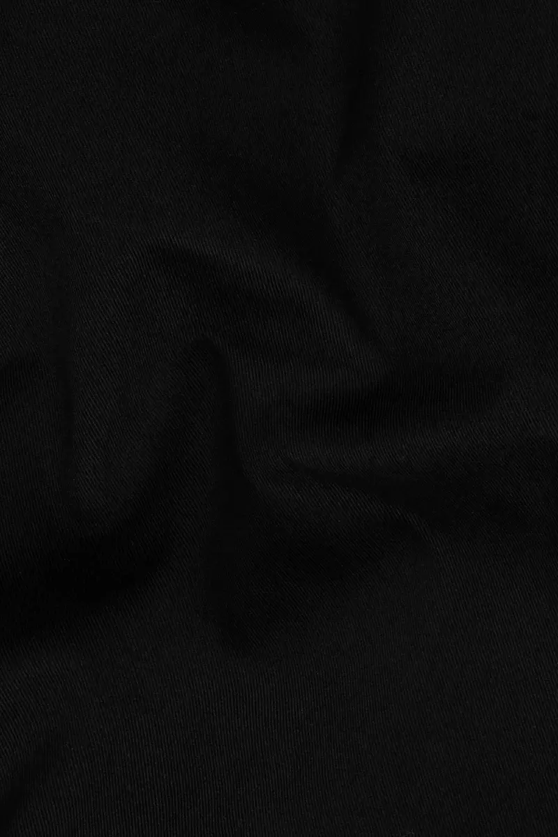 Jade Black Premium Cotton Chinos Pant 3