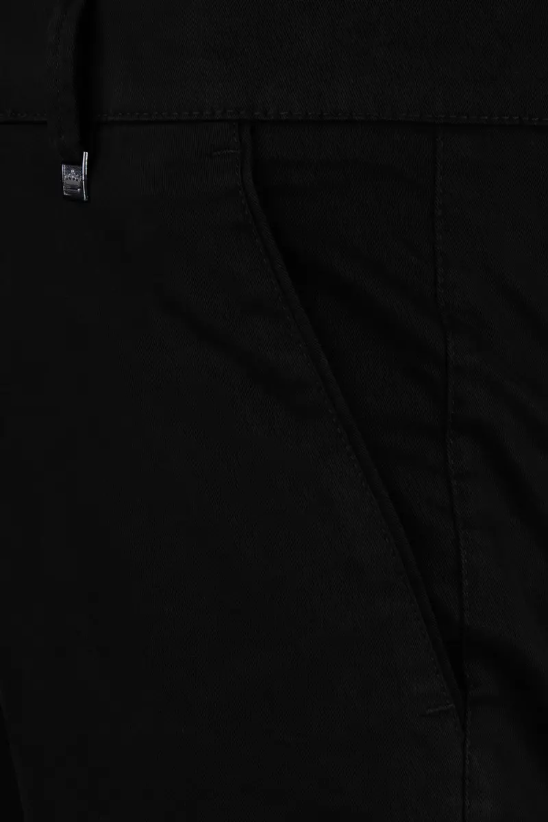 Jade Black Premium Cotton Chinos Pant 4