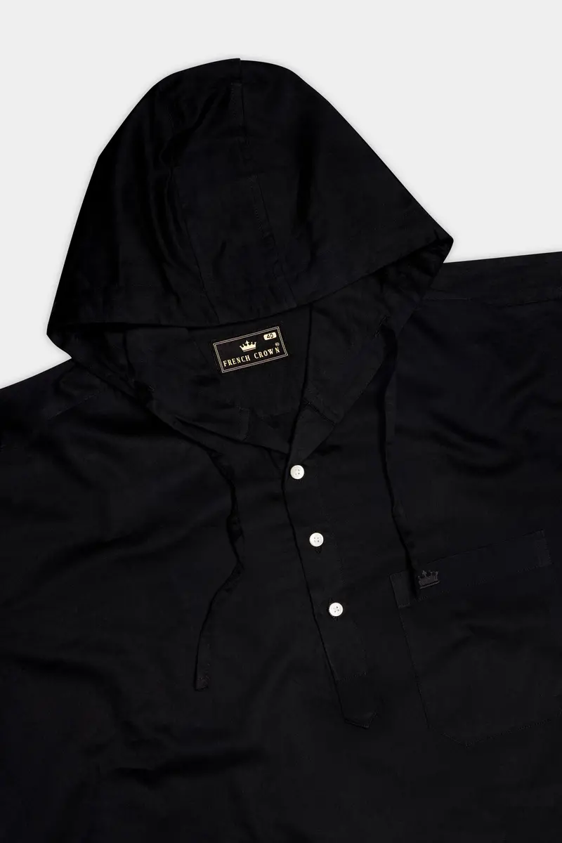 Jade Black Premium Cotton Hoodie Shirt 6