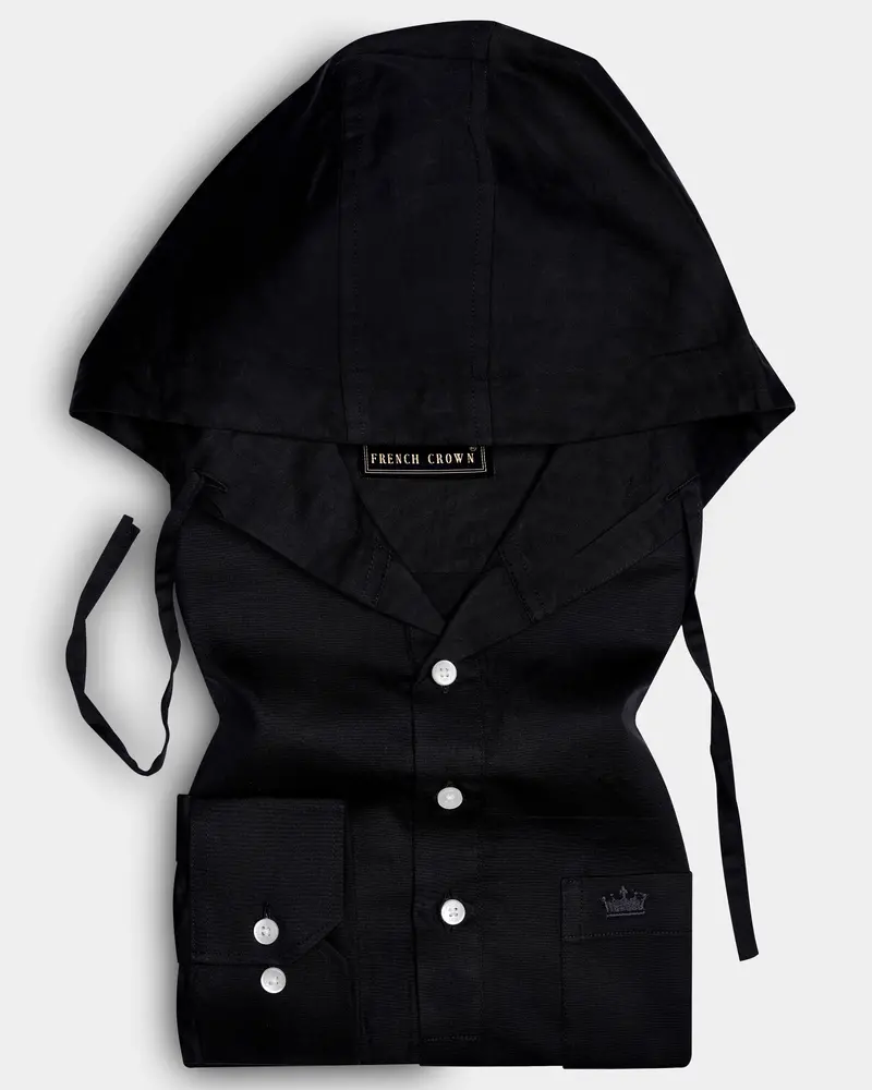 Jade Black Premium Cotton Hoodie Shirt 8