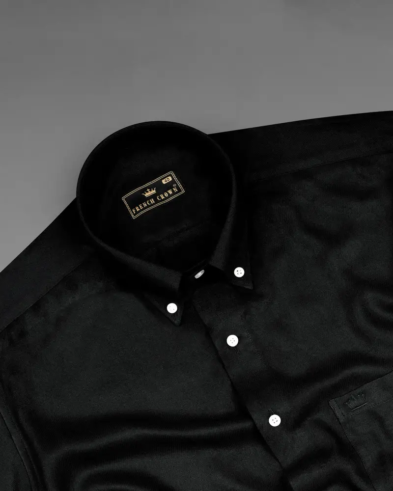 Jade Black Premium Cotton Shirt 4