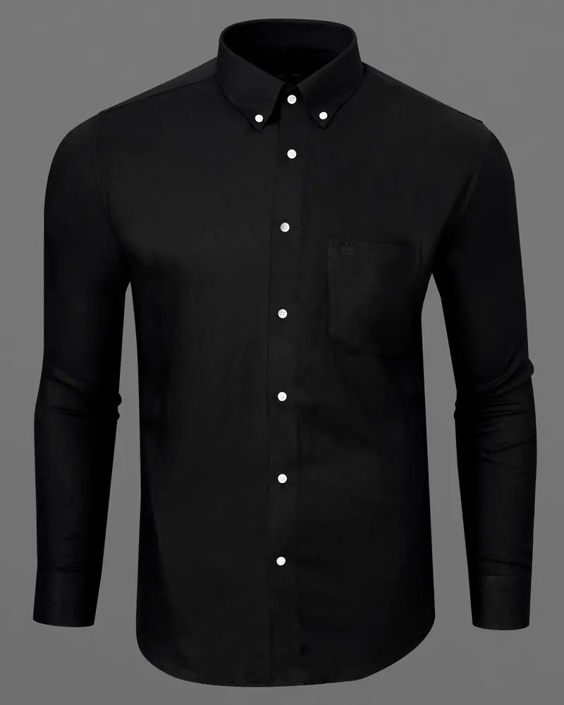 Jade Black Premium Cotton Shirt 5