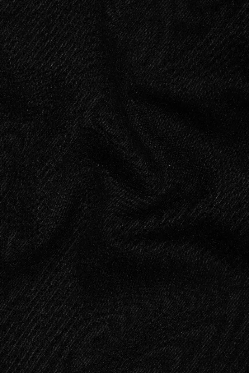 Jade Black Rinse Wash Cargo Denim 3
