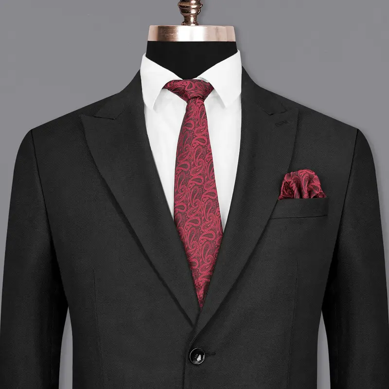 Jade Black Single Breasted Blazer 1
