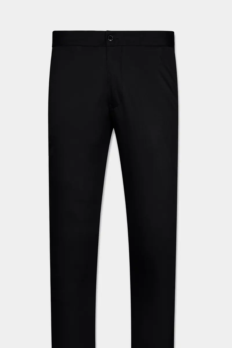 Jade Black Super Soft Premium Cotton Designer Lounge Pant 4