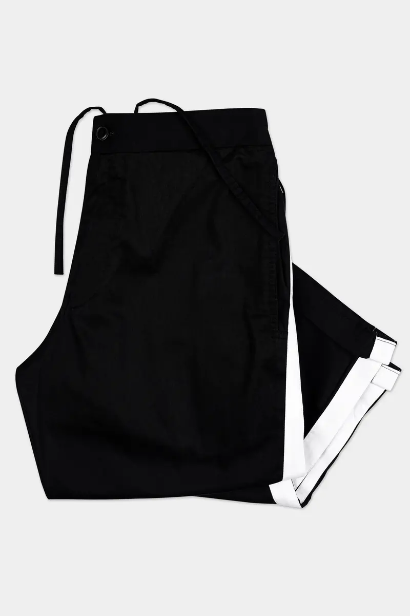 Jade Black Super Soft Premium Cotton Designer Lounge Pant 5
