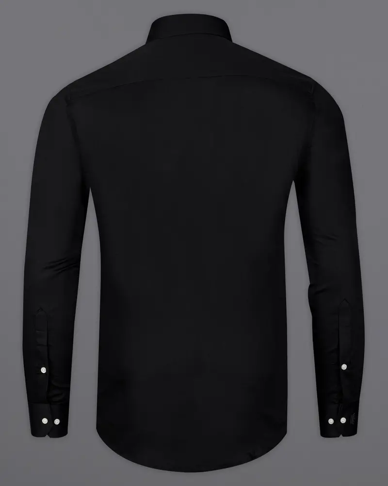 Jade Black Super Soft Premium Cotton Shirt 7