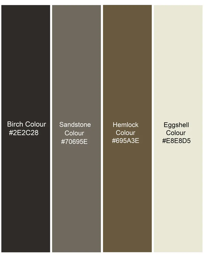 Jade Black With Birch Brown And Eggshell Cream Camouflage Royal Oxford Half Sleeves Designer Shirt 8