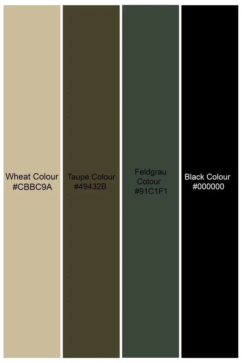 Jade Black With Wheat Brown And Feldgrau Green Camouflage Royal Oxford Designer Bomber Jacket 7