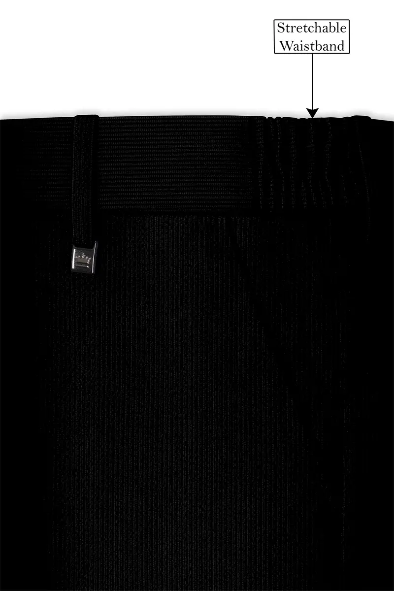Jadenzo-Jade Black Corduroy Premium Single Breasted Sports Suit 15