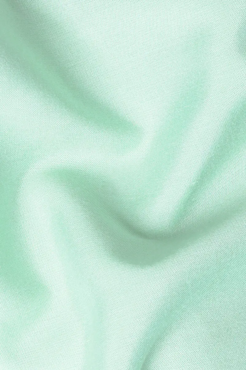 Jagged Green Subtle Sheen Viscose Kurta 3