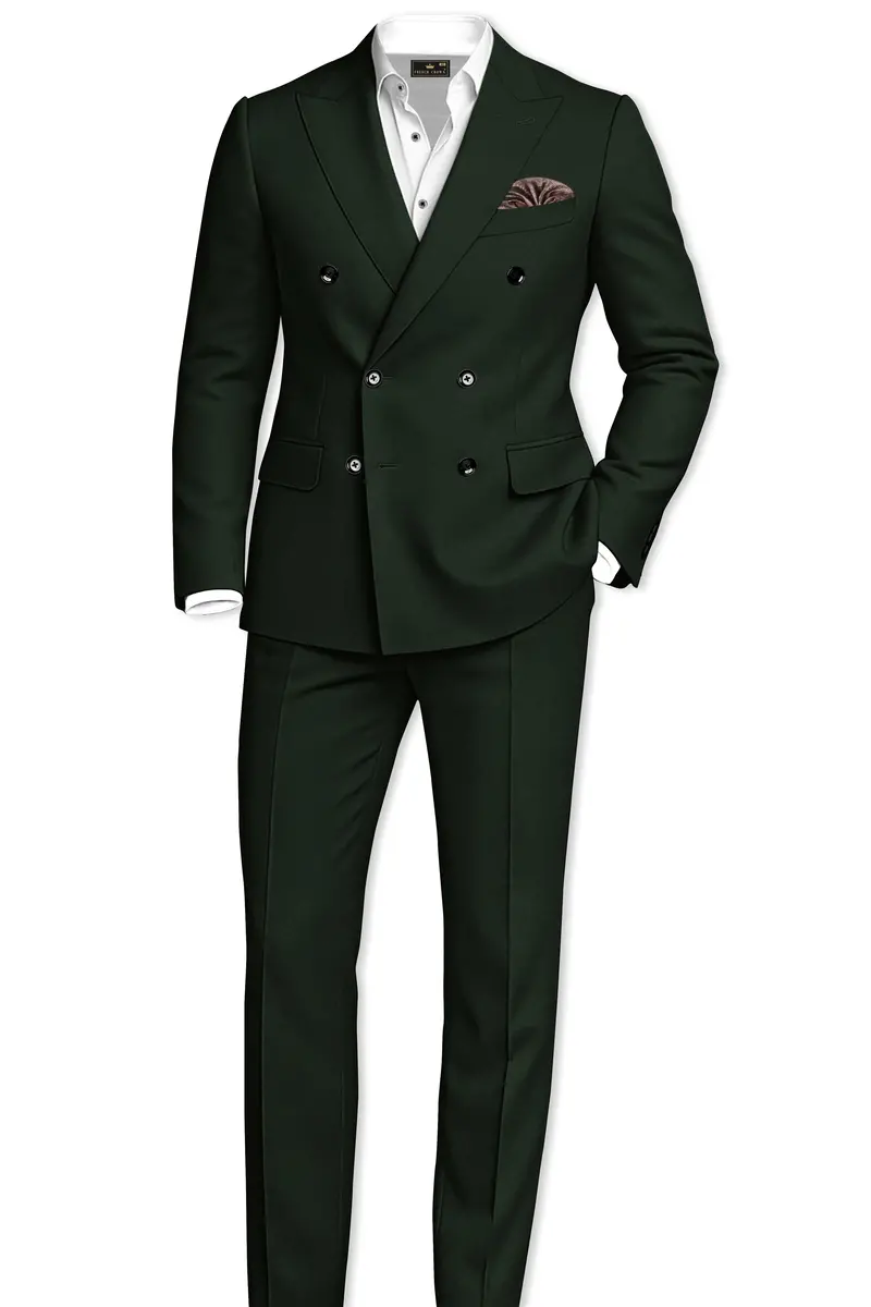 Juniper Green Subtle Sheen Trouser 7