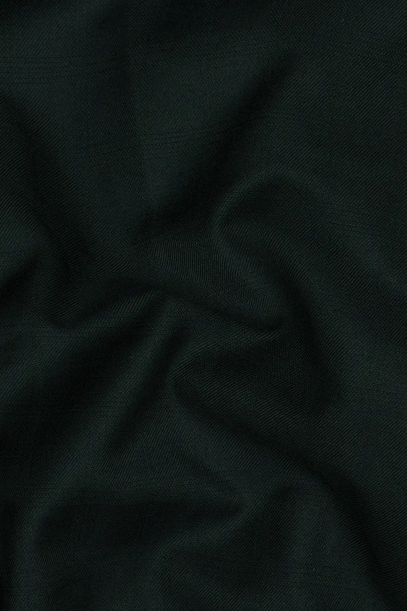 Kaitoke Green Wool Rich Nehru Jacket 3