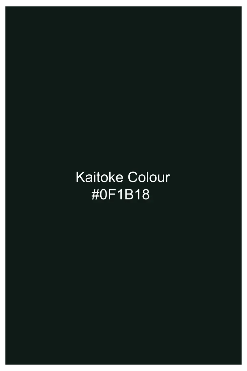 Kaitoke Green Wool Rich Nehru Jacket 6