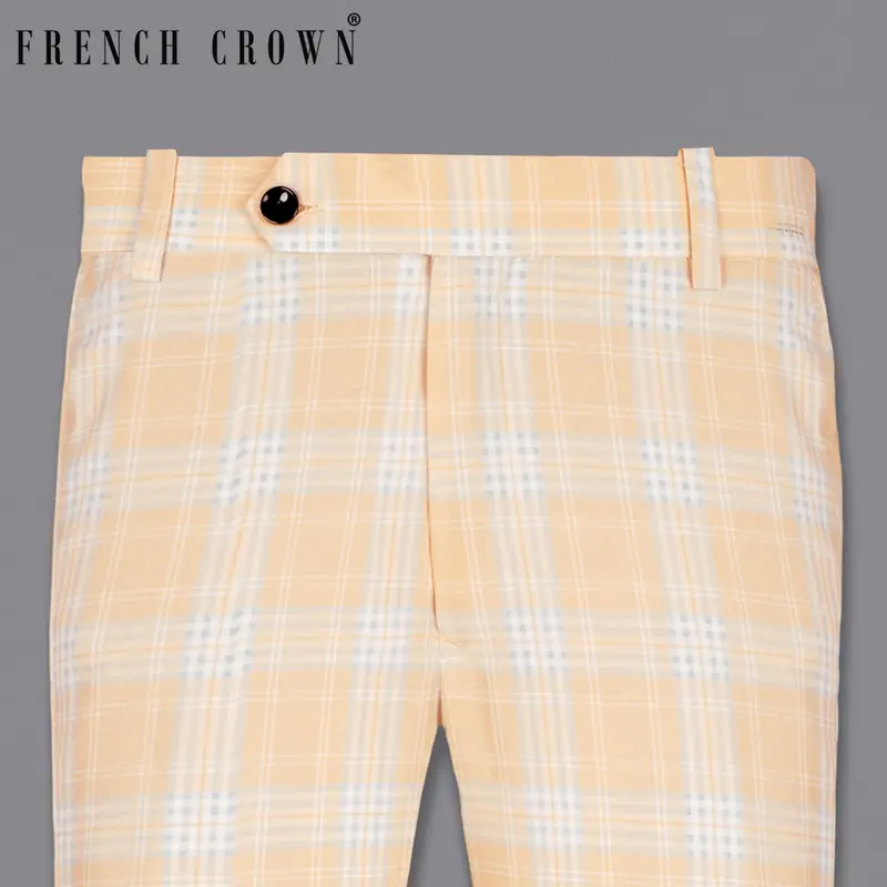Karry Plaid Wool Rich Pant 1