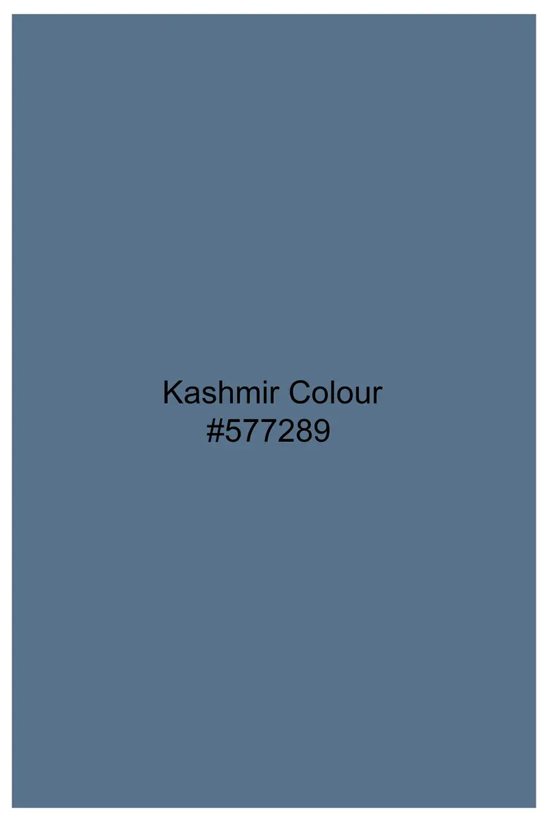 Kashmir Blue Luxurious Linen Shirt 9